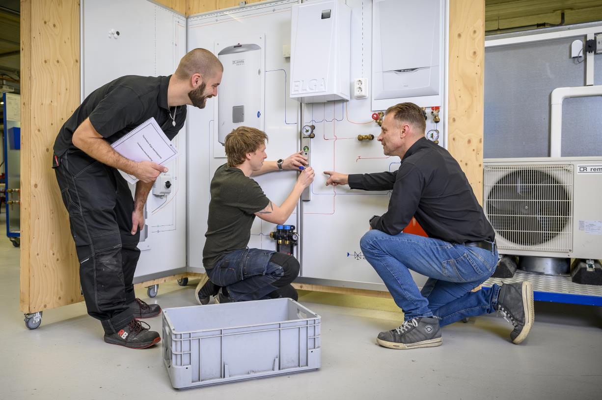 IW Opleiding Warmtepompinstallaties: Installeren