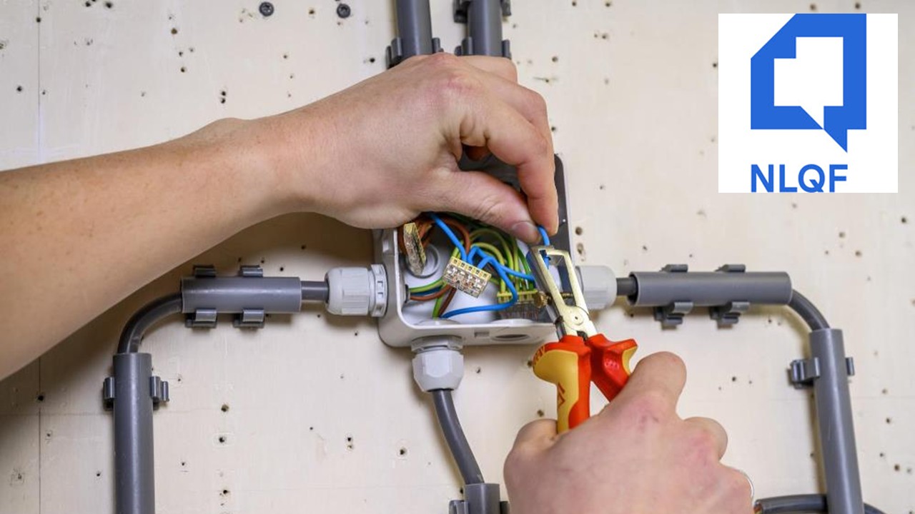 IW Opleiding Praktijkexamen Basisvaardigheden Elektrotechniek Woning (VOP) – NLQF niveau 2