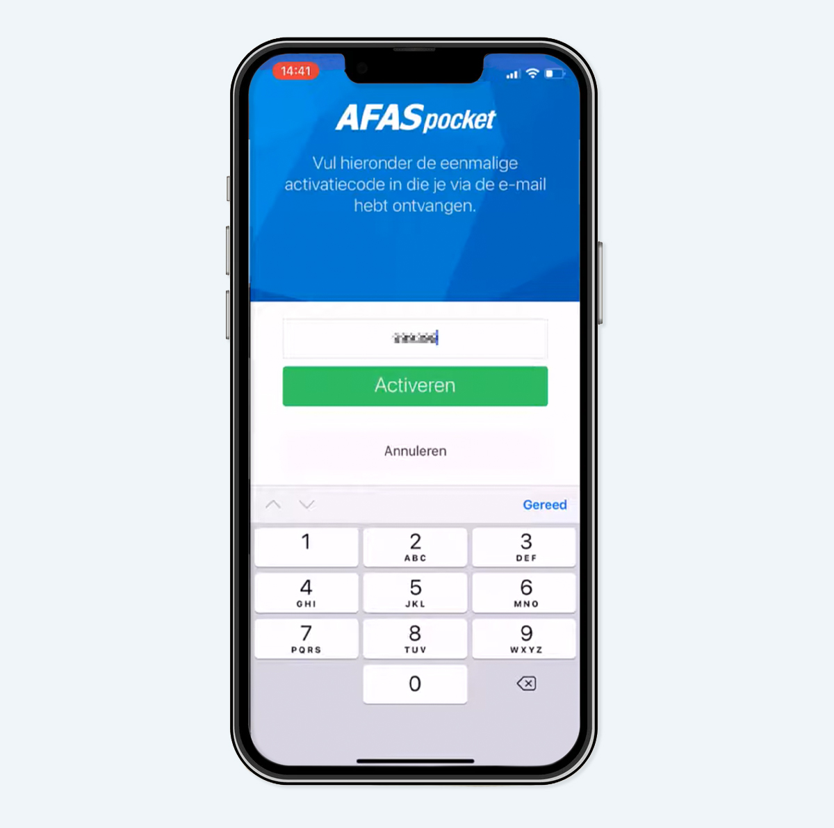 AFAS_Pocket_Invoeren-eenmalige-code_S3_2
